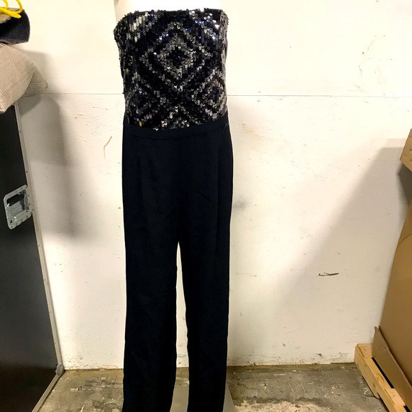 Ramy Brook Weston Strapless Sequined 
